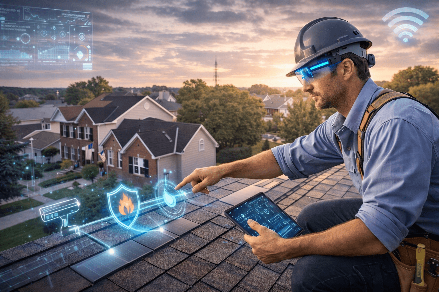 Harnessing Smart Roofing Technologies for Enhanced Home Protection in Brick Township