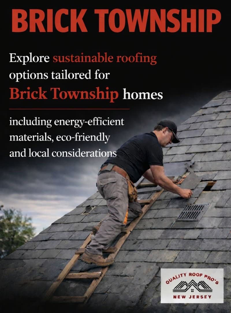 The Ultimate Guide to Sustainable Roofing Materials for Brick Township Homes